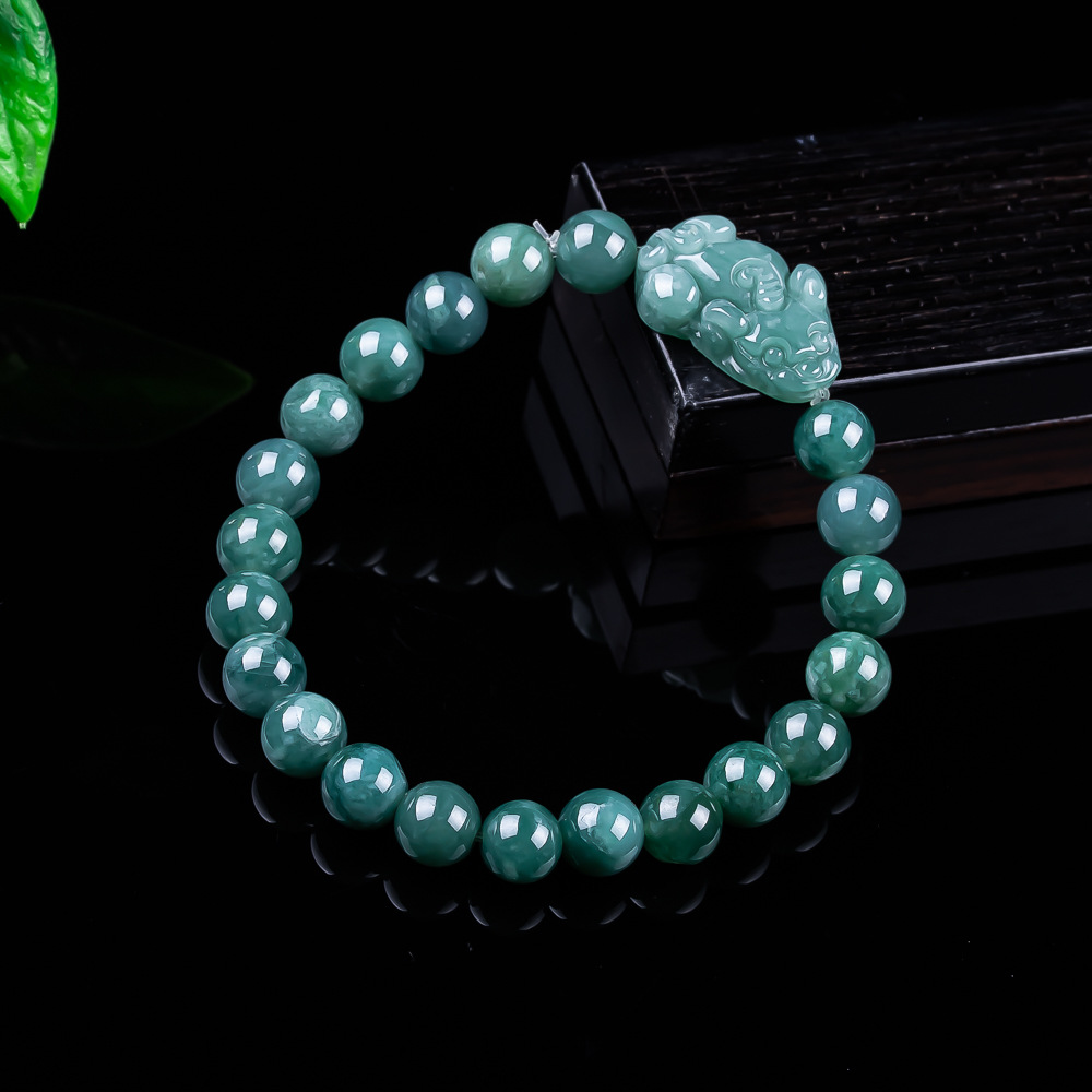 Vintage Collector - Gelang Pixiu Giok Burma Alami Hadiah