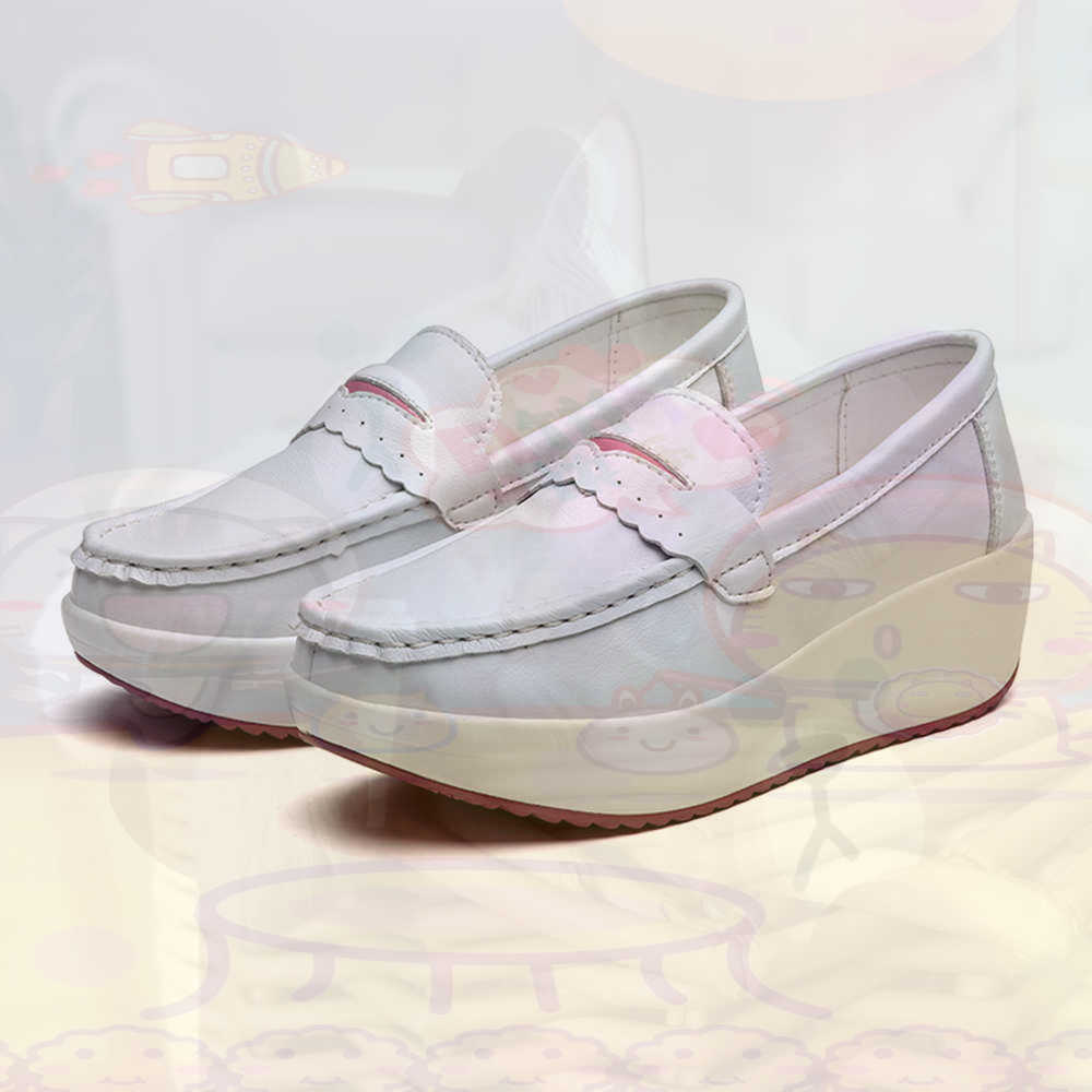 Most Expensive Vintage Collection - Plataform Sepatu Kets Merah Muda Musim