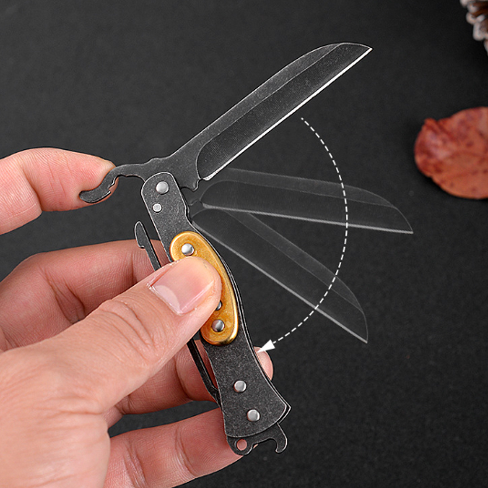 Alat Utilitas Lipat Gaya Vinta - Vintage Collectible Knife ulasan dan harga