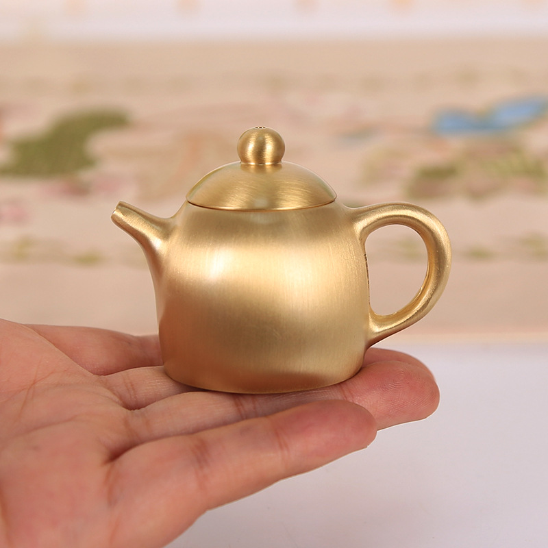 Teko Mini Kuningan, Dekorasi M - Vintage Collectible Furniture ulasan dan harga