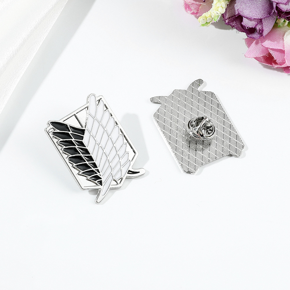 Bros Enamel Bentuk Sayap Vinta - Collectible Vintage Brooches ulasan dan harga