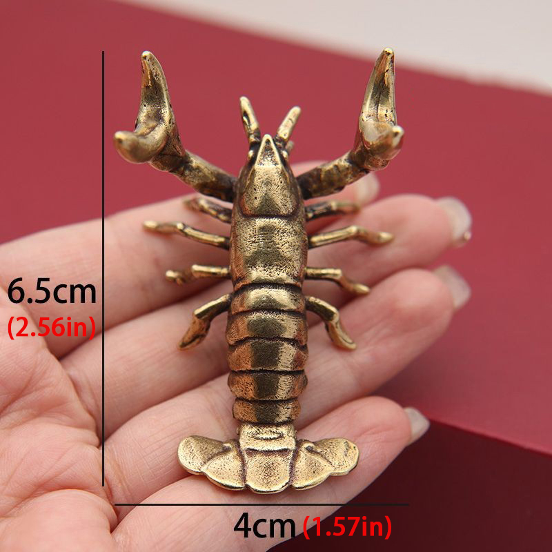 Panas! Ornamen Lobster Kuninga - Vintage Collectible Furniture ulasan dan harga
