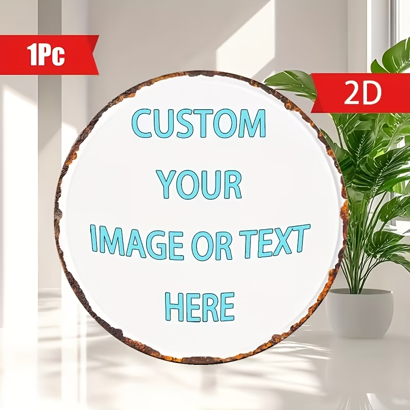 Papan Logam Bulat Kustom, Deko - Vintage Collectible Signs ulasan dan harga